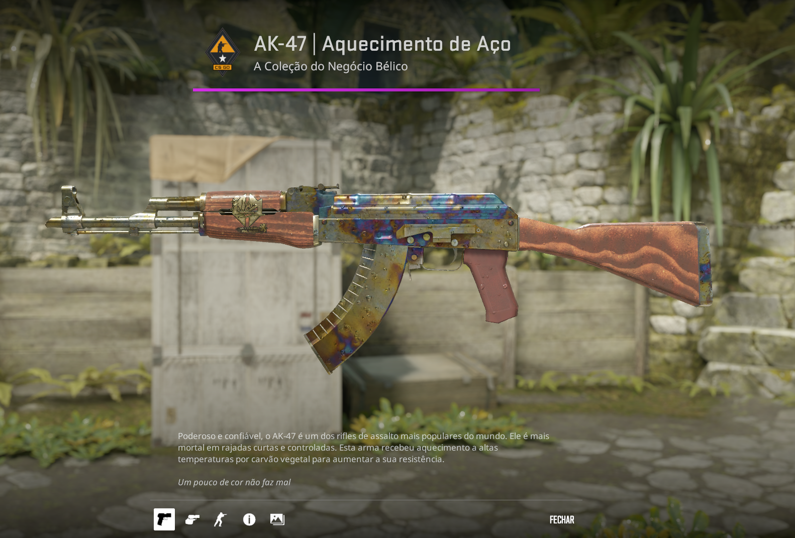 AK-47 | Aquecimento de Aço